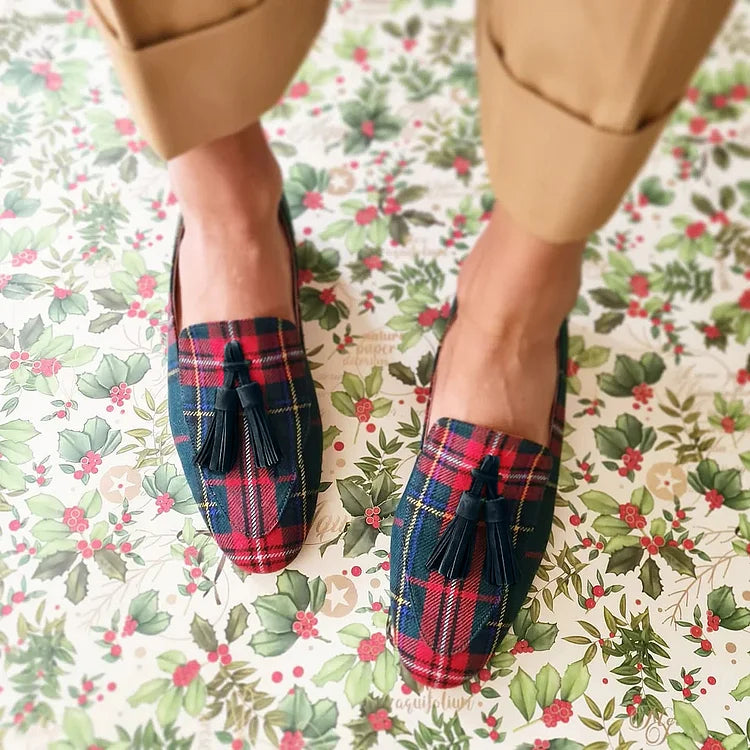 Carys™ | Tijdloze mocassins met franjes
