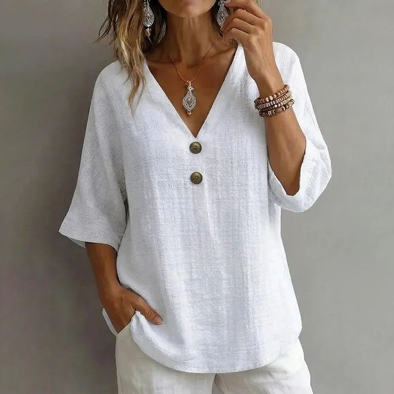 Casual Effen Blouse