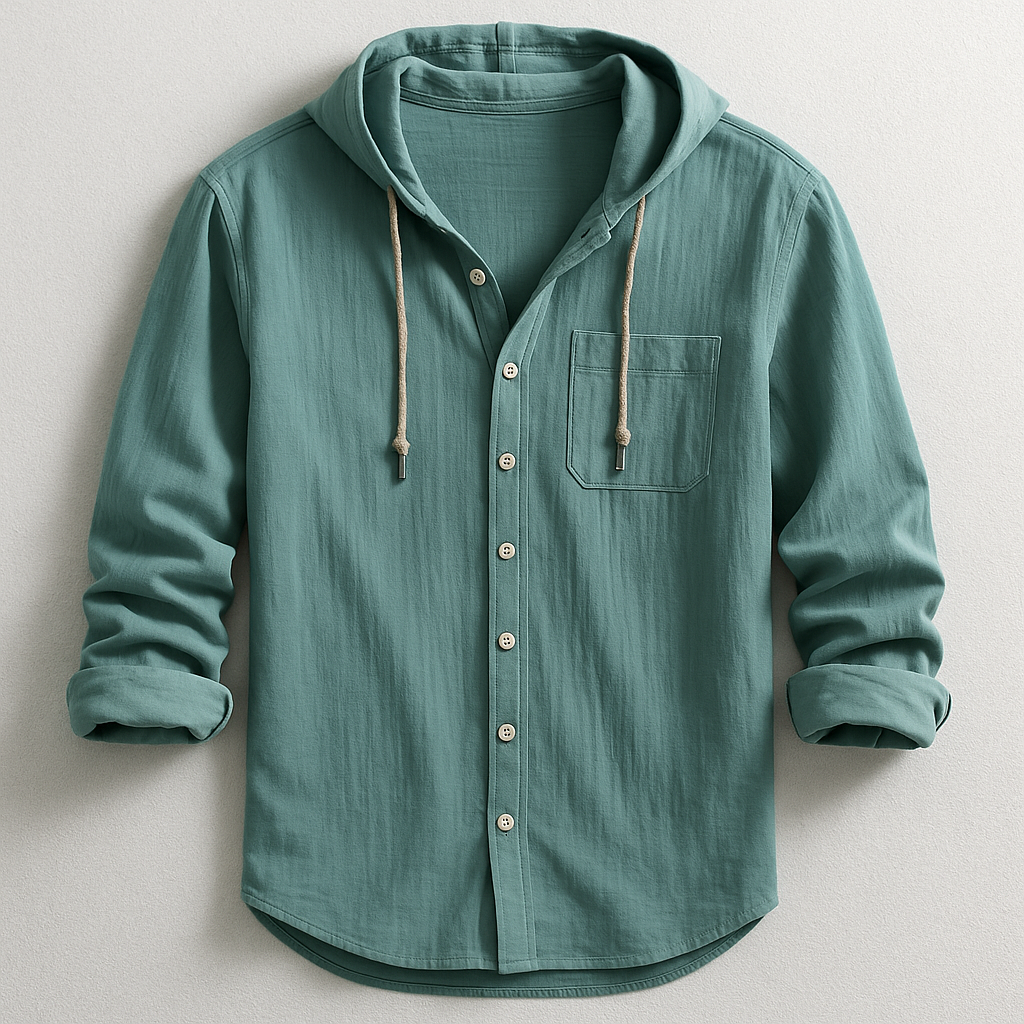 Dumont Lyon™ | Luxe Overhemd met Capuchon