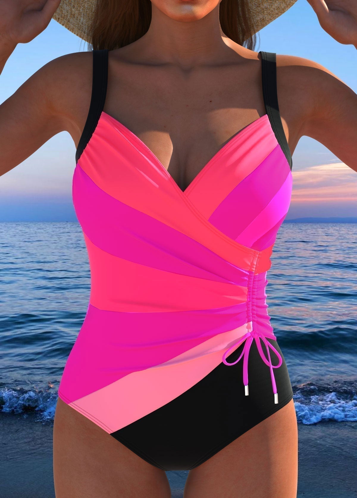 Éloria – Elegante badmode met kleurrijke print