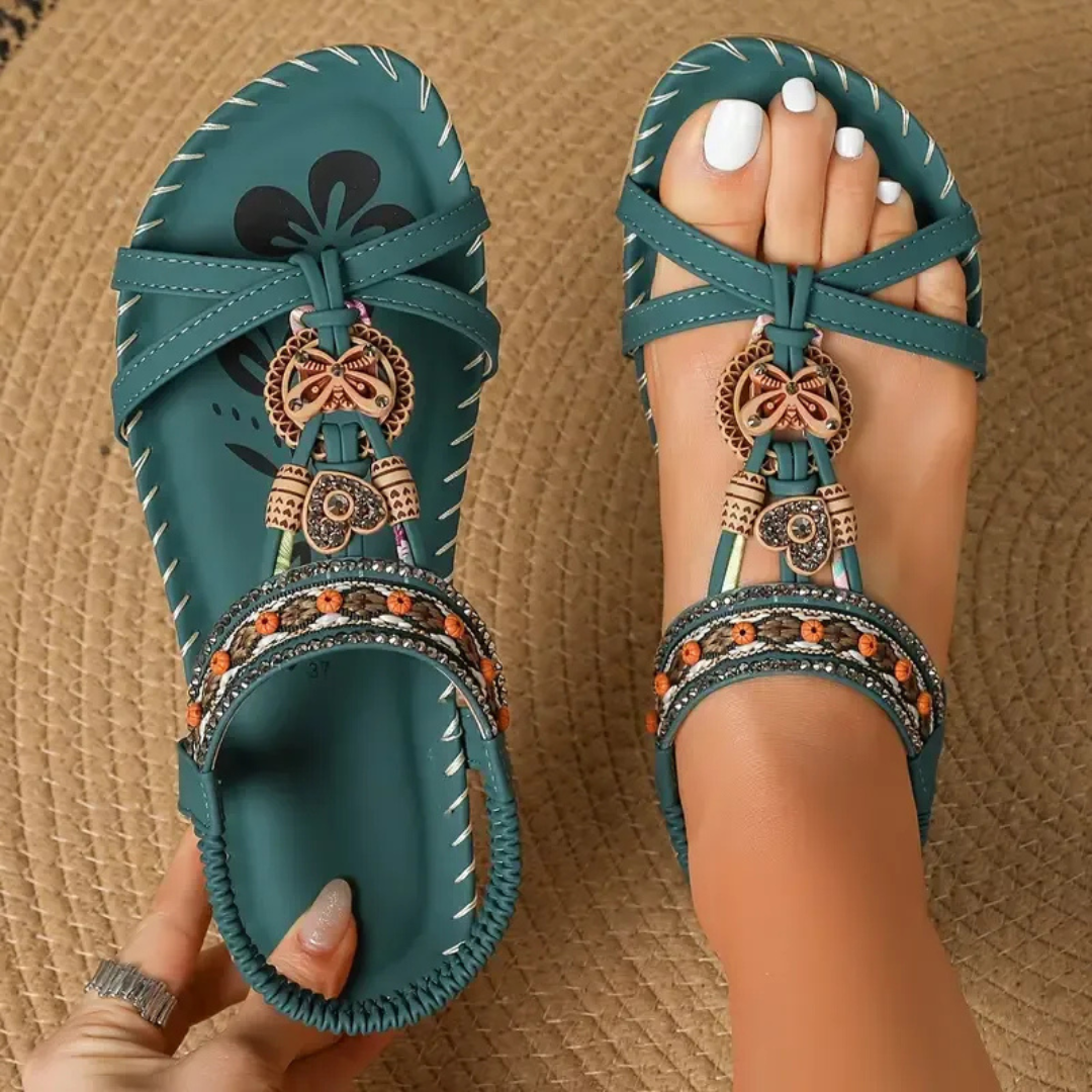 Flora™ | Ibiza sandalen met comfort en elegantie