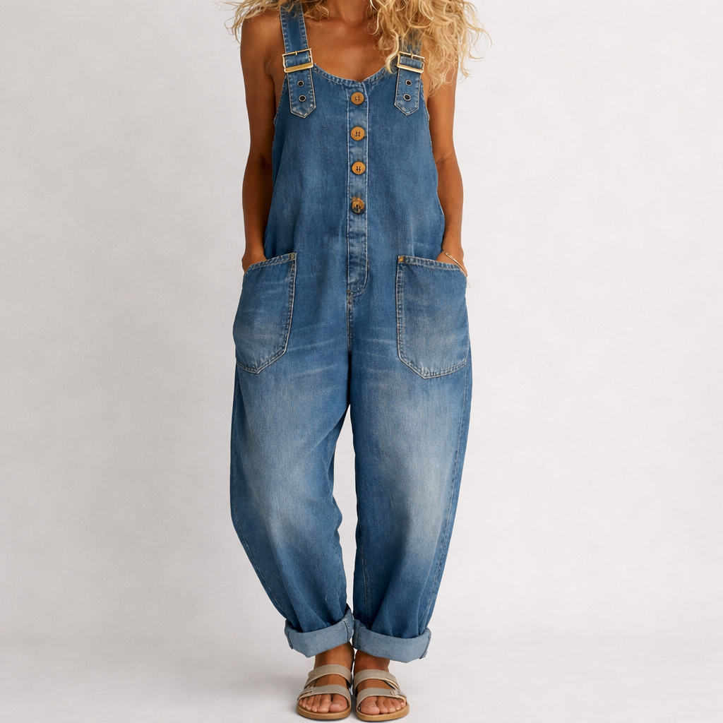 Rocio™ | Casual jeans met verstelbare gesp