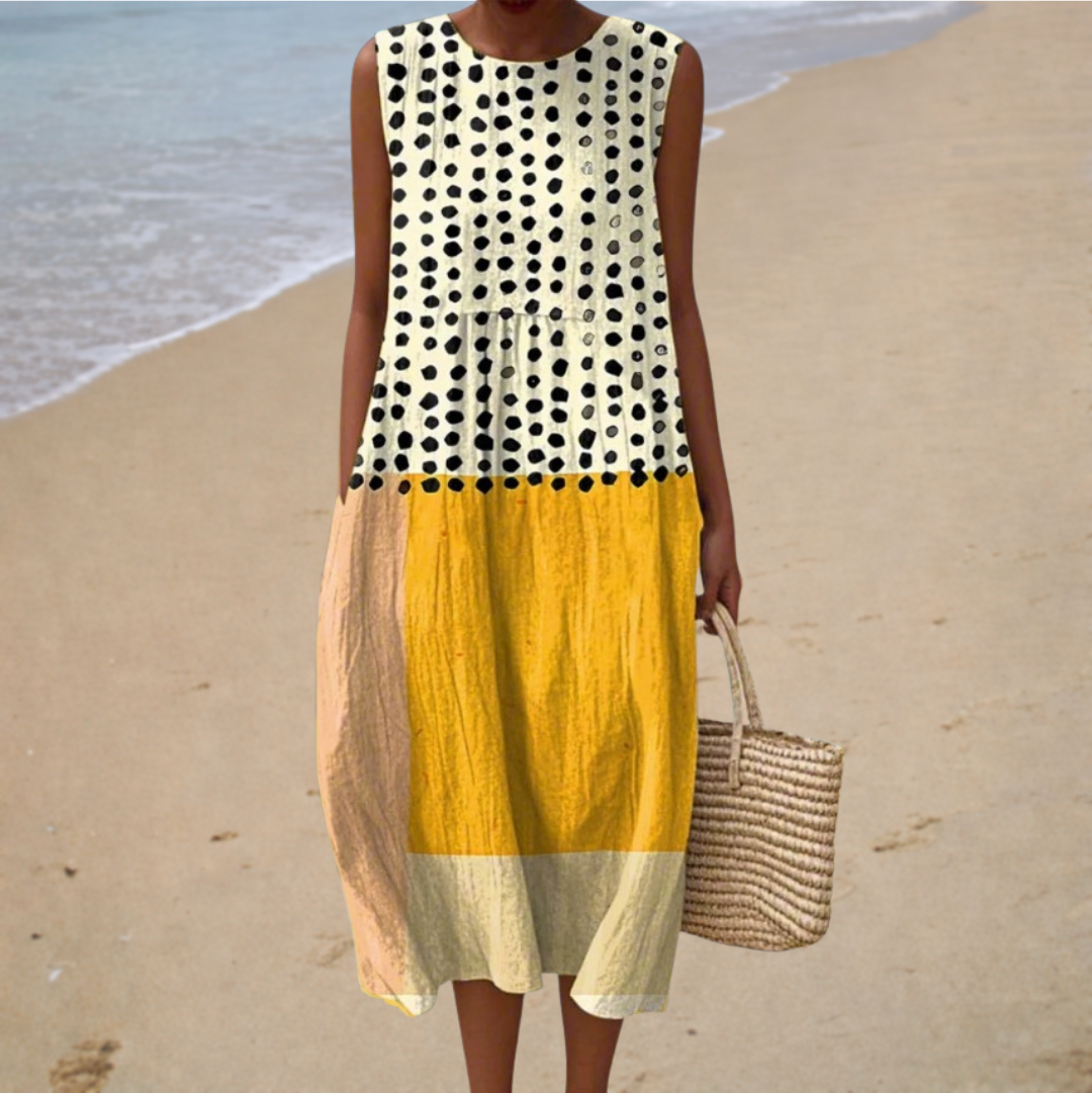 Adèle | Moderne Midi Jurk