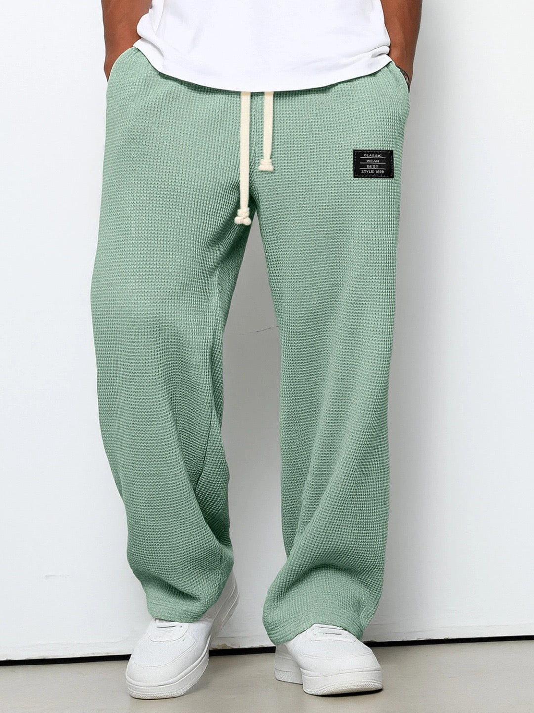 Nino™ | Comfortabele wijde herenbroek met verstelbare taille