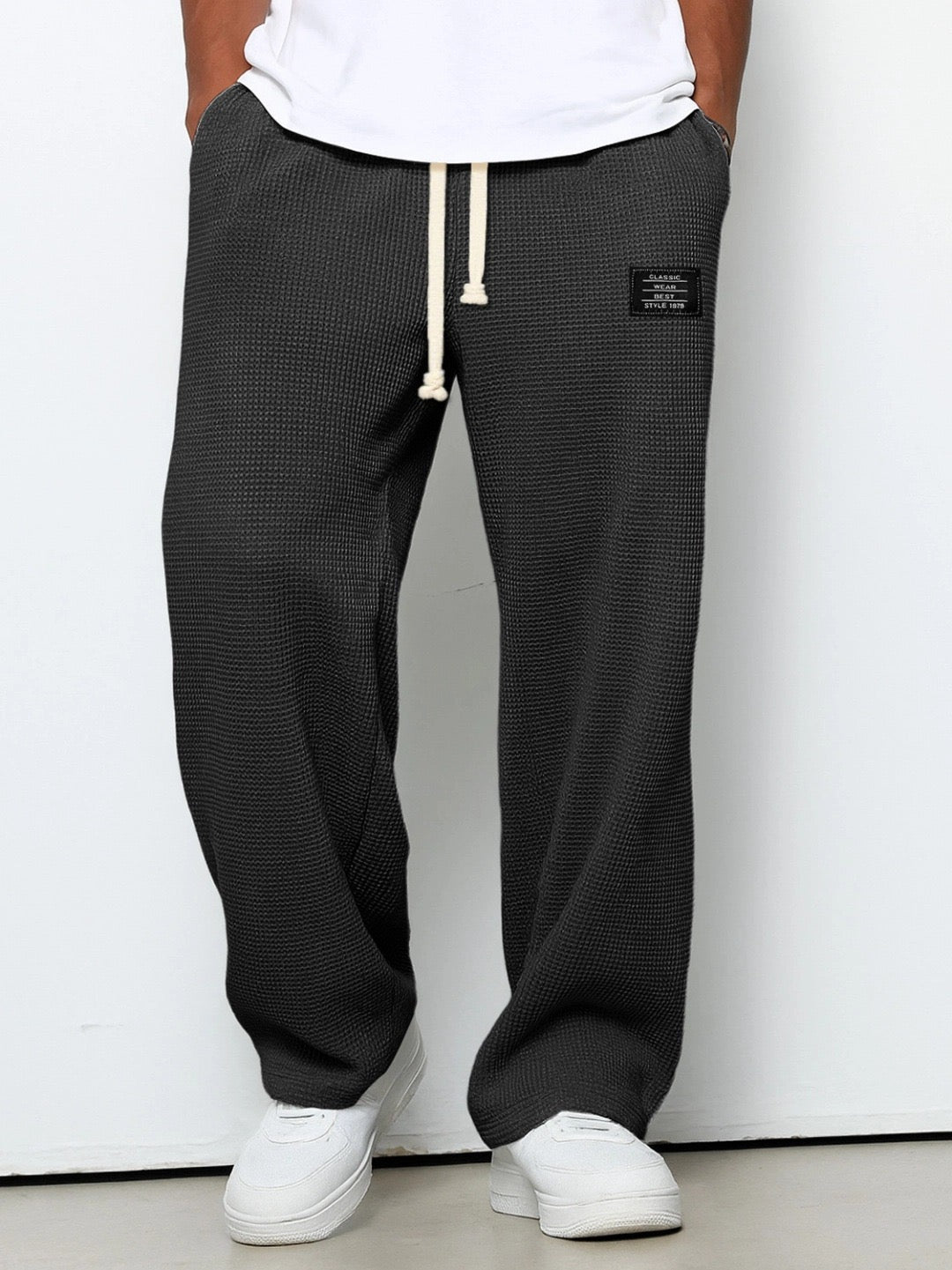 Nino™ | Comfortabele wijde herenbroek met verstelbare taille