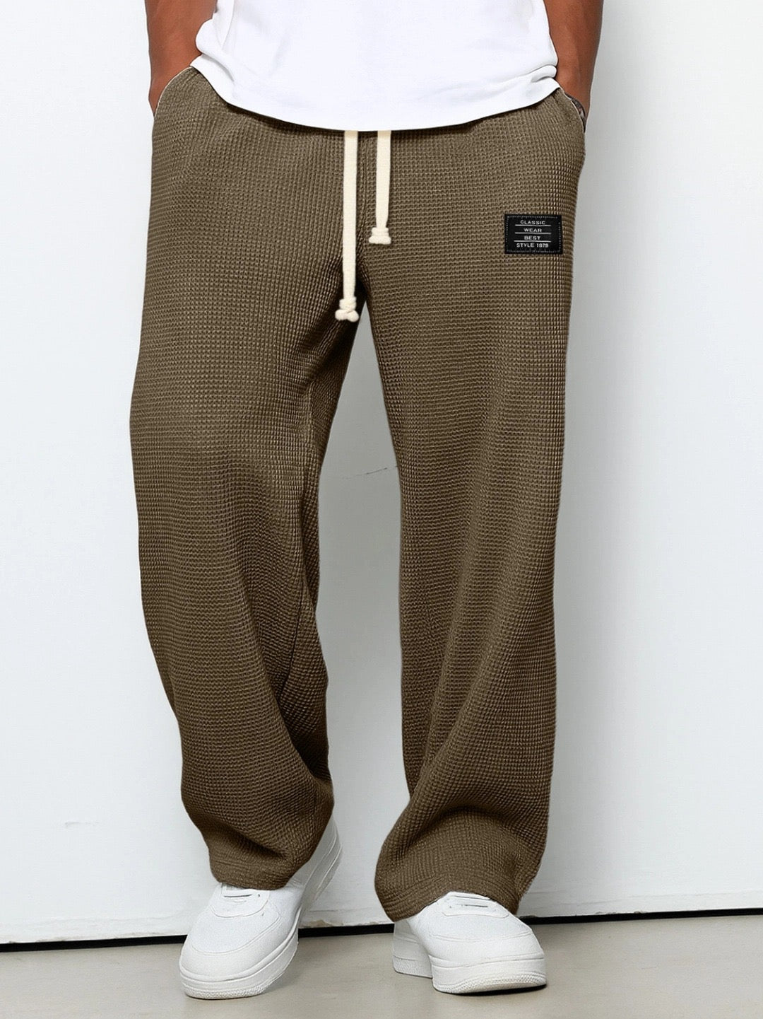 Nino™ | Comfortabele wijde herenbroek met verstelbare taille