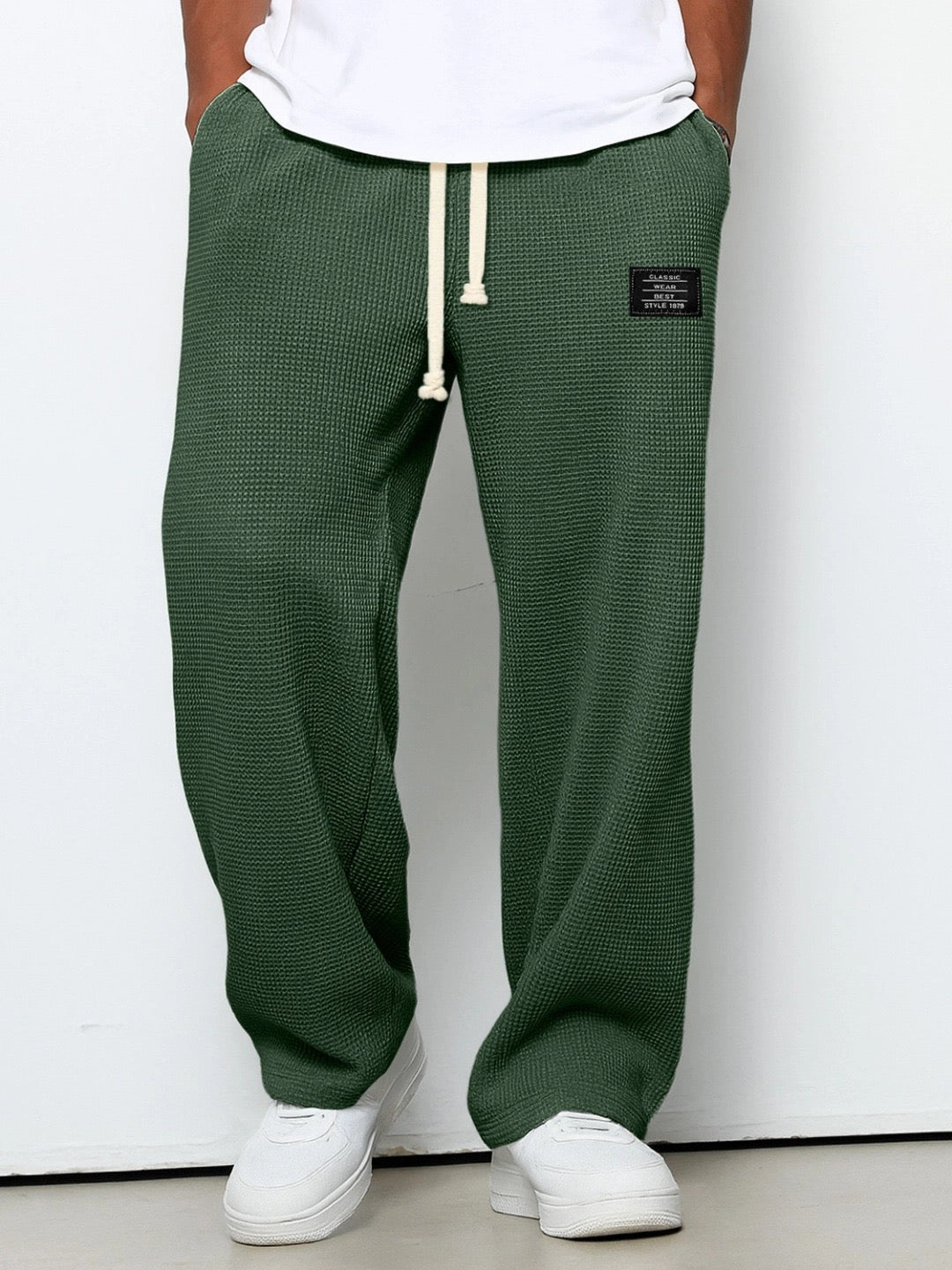 Nino™ | Comfortabele wijde herenbroek met verstelbare taille