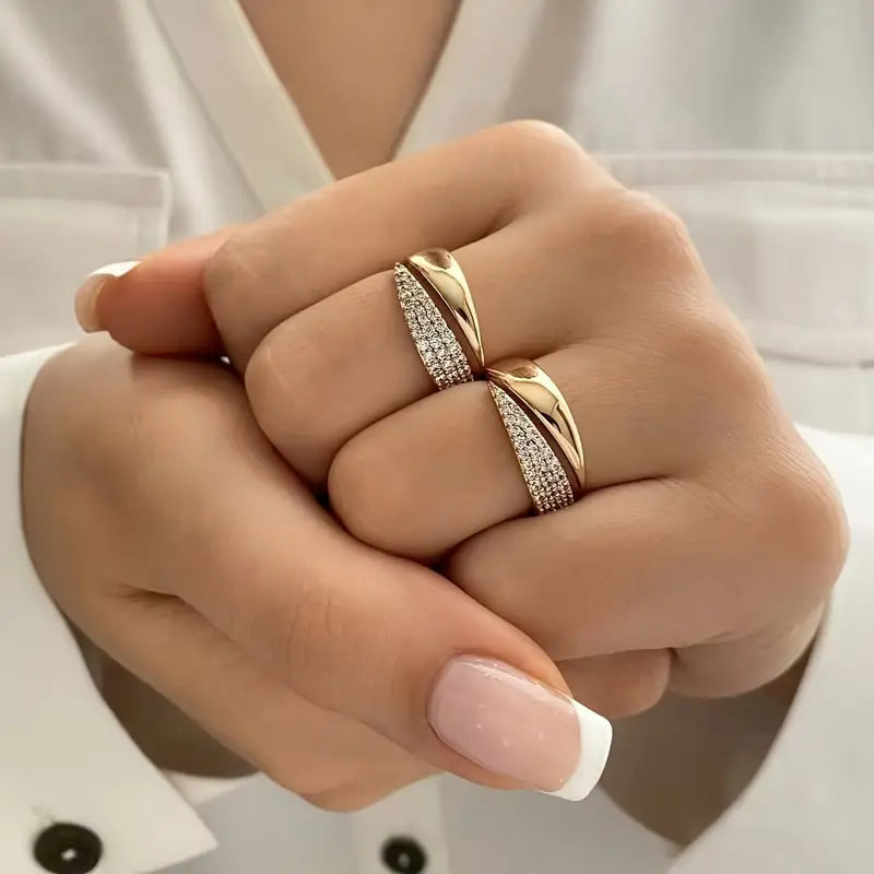 Luna™ | Elegante ring met fonkelstenen (1+1 GRATIS)