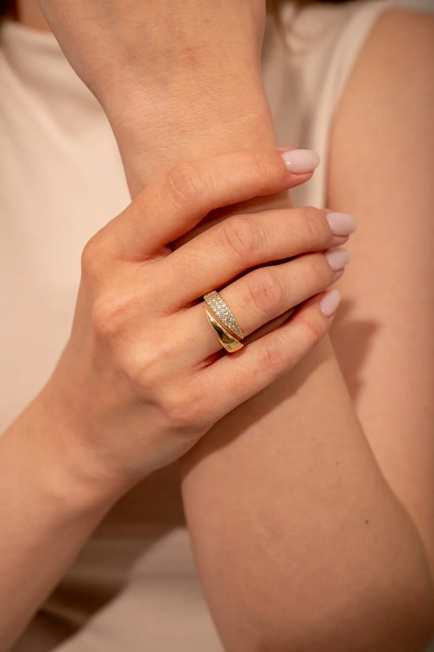 Luna™ | Elegante ring met fonkelstenen (1+1 GRATIS)