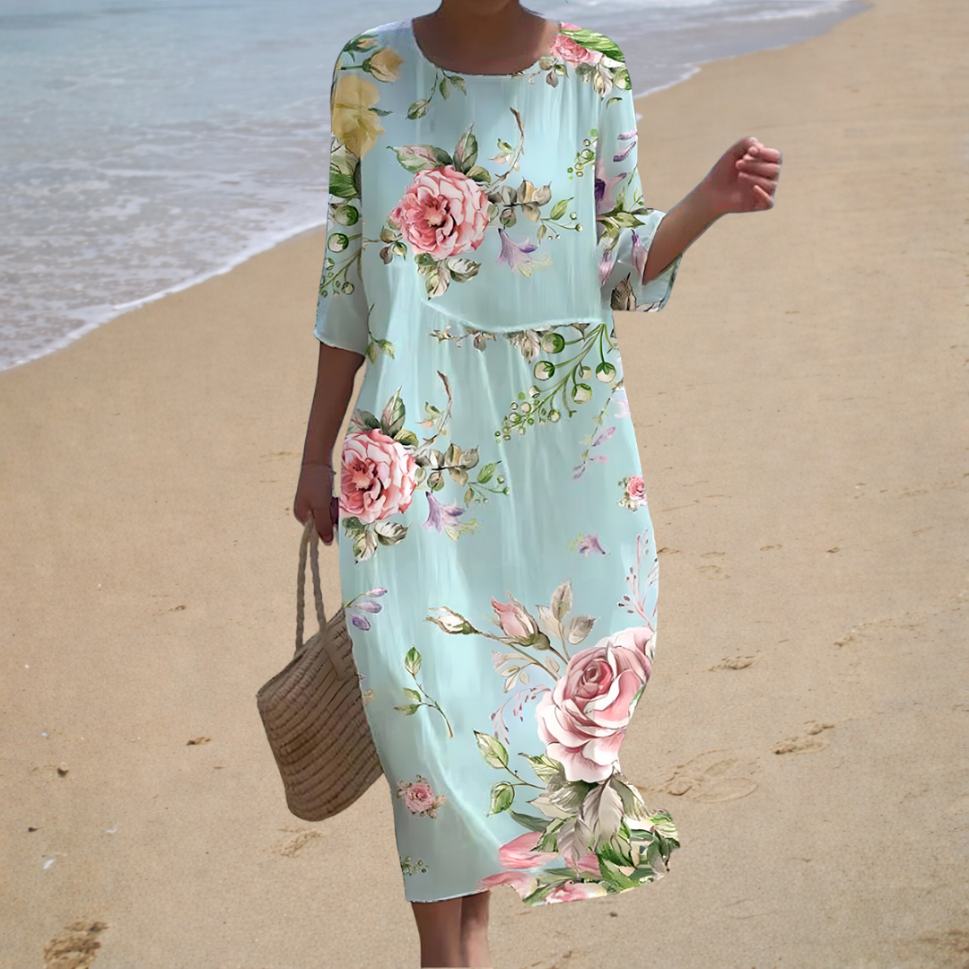 Joséphine | Midi Bloemenjurk
