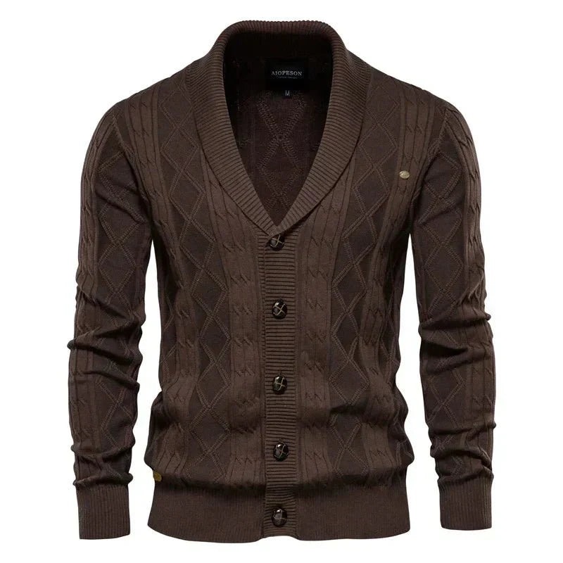 Waldemar™ | Heren cardigan met knoopsluiting