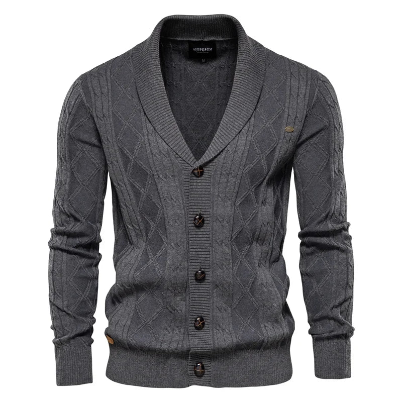 Waldemar™ | Heren cardigan met knoopsluiting