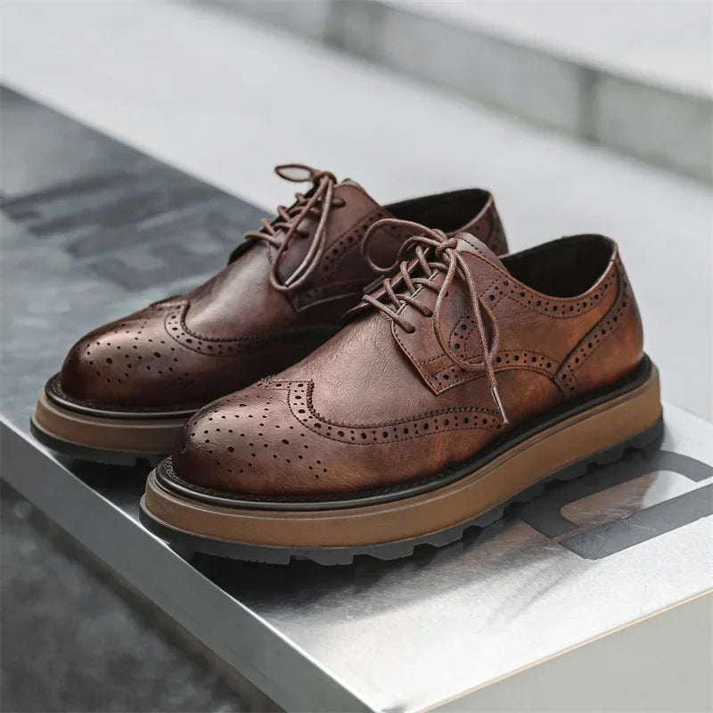 Bravello™ | Elegante derby schoenen