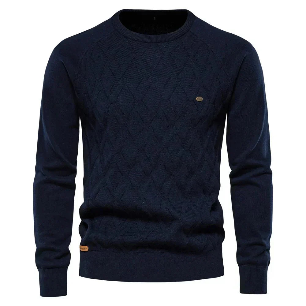 Theodor™ | Herentrui met ruitpatroon