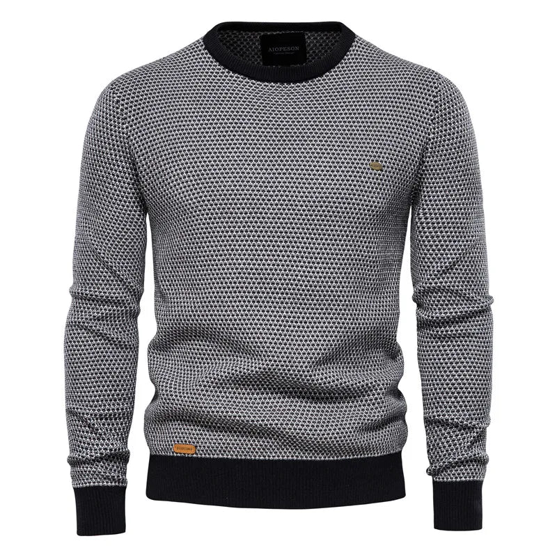 Steinmann™ | Herentrui met ruitpatroon