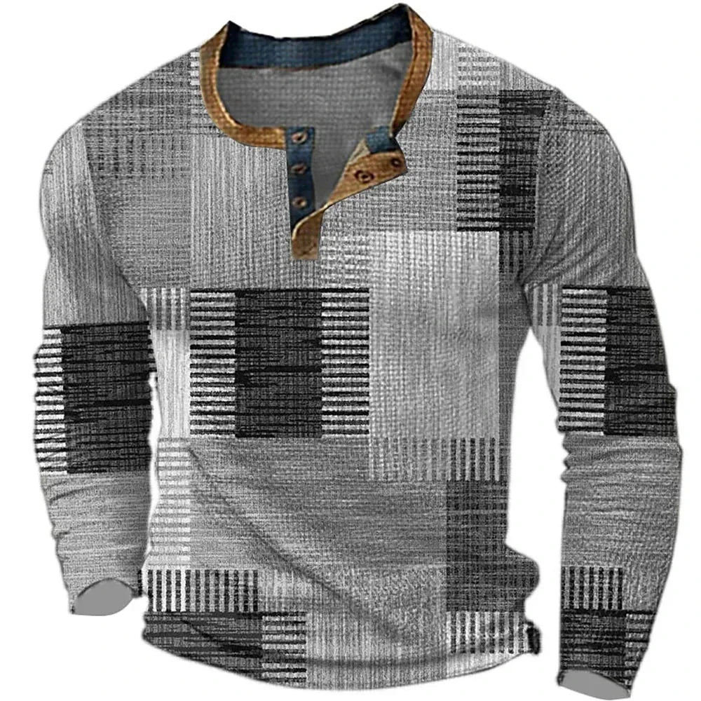 Arvid™ | Kleurrijk heren shirt
