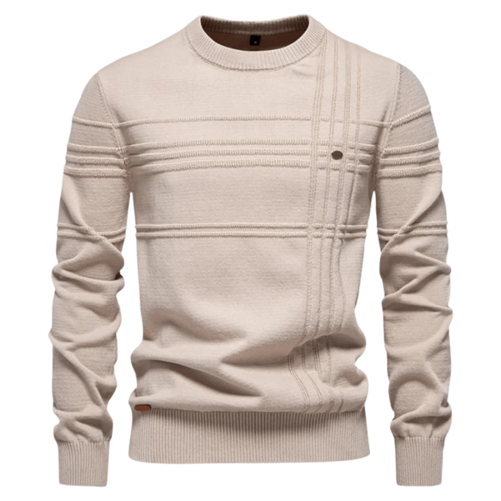 Burkhard™ | Stijlvolle herentrui met ruit design