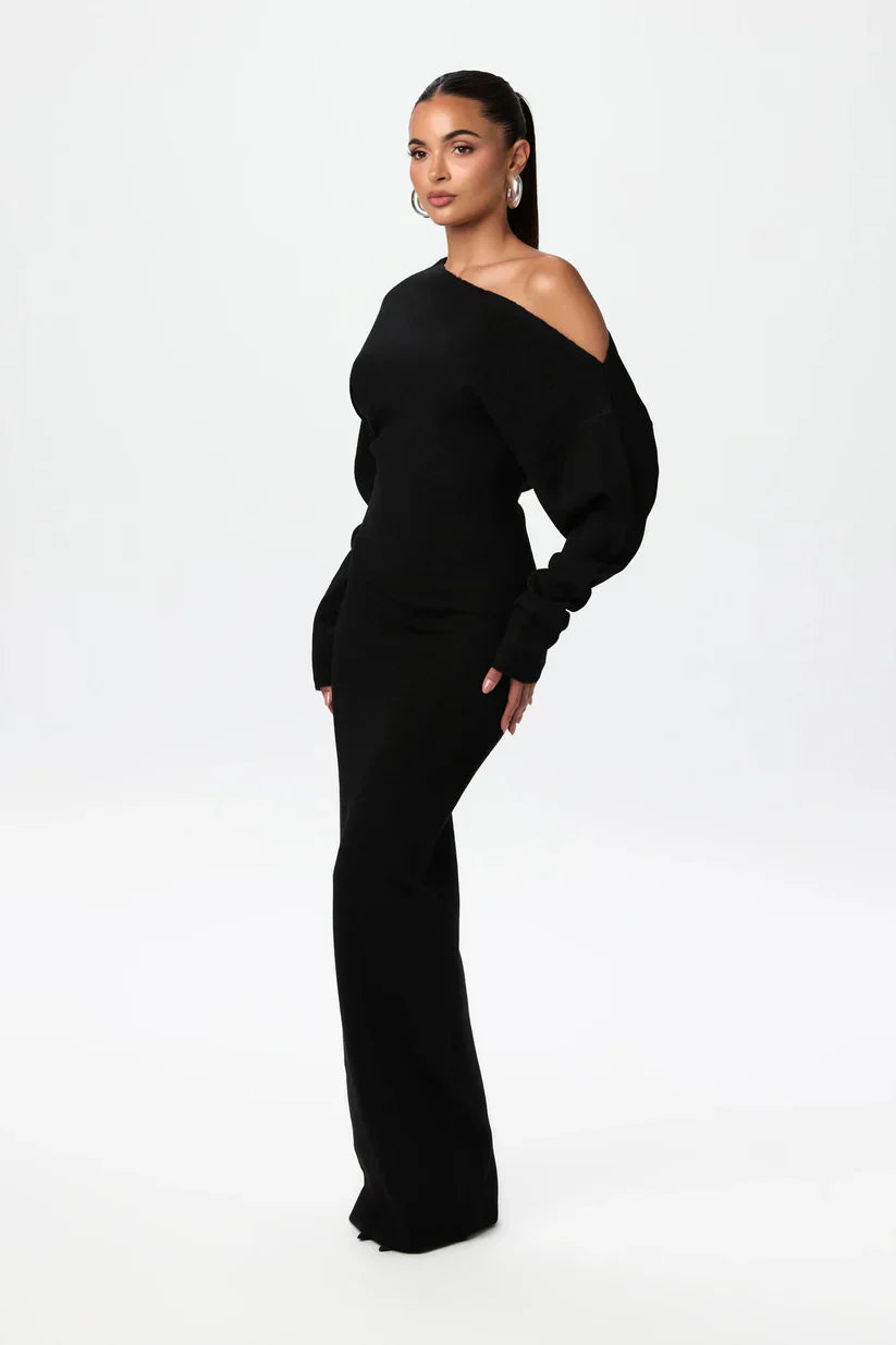 Amari™ | Off-Shoulder Maxi Jurk