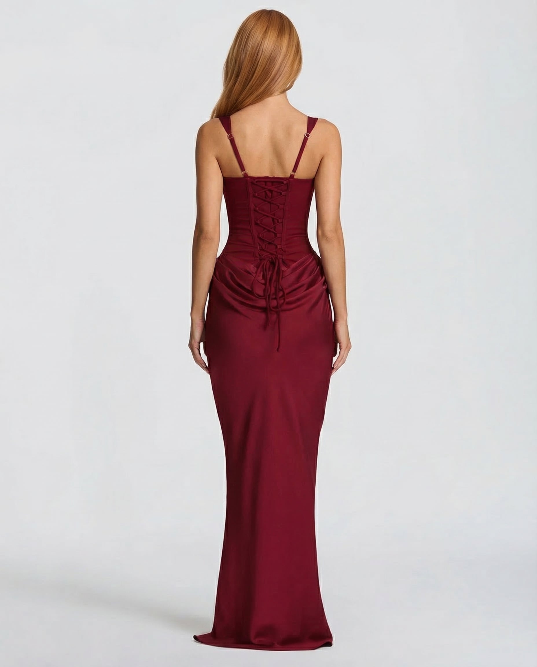 Selina™ | Zandloper maxi jurk