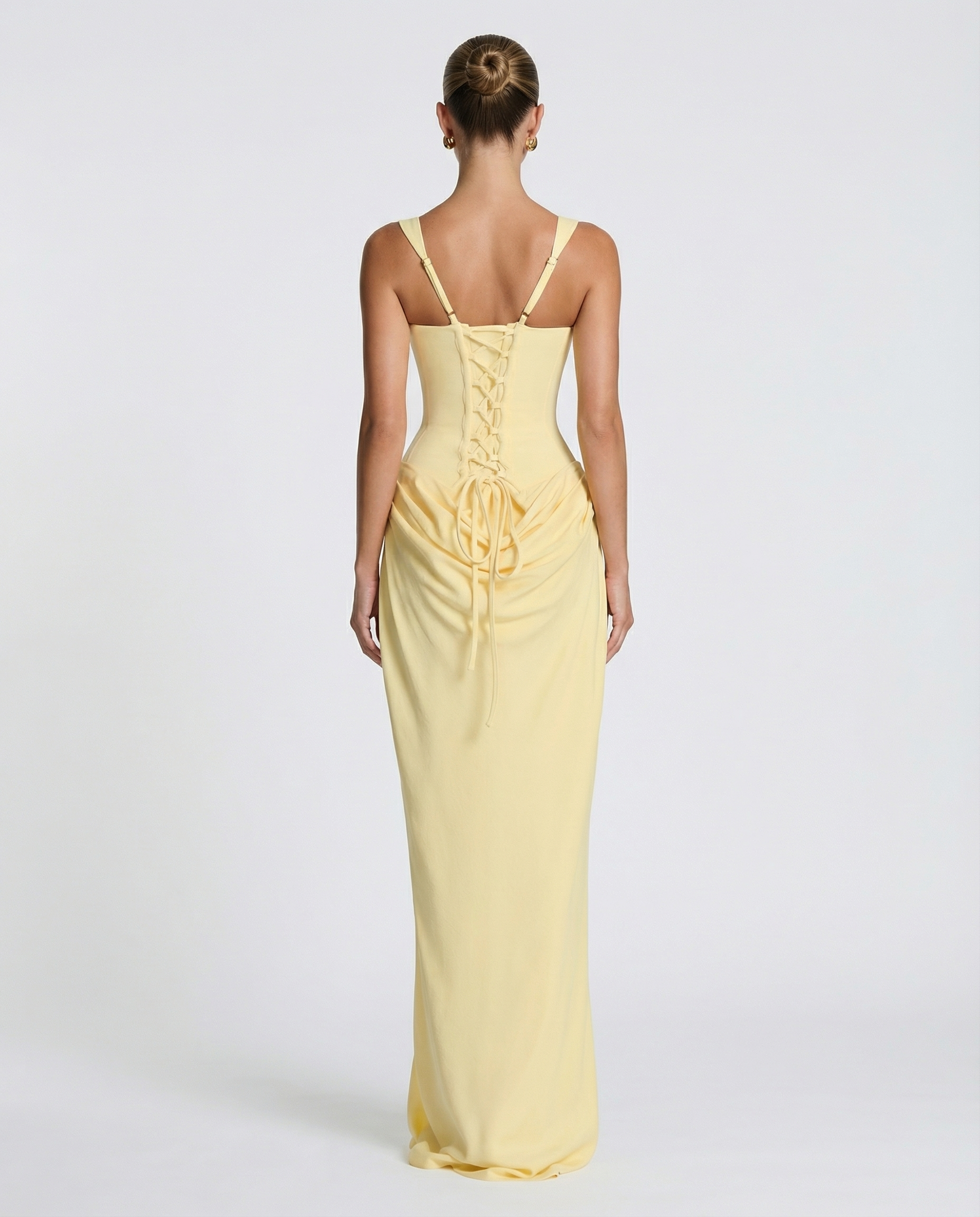 Selina™ | Zandloper maxi jurk