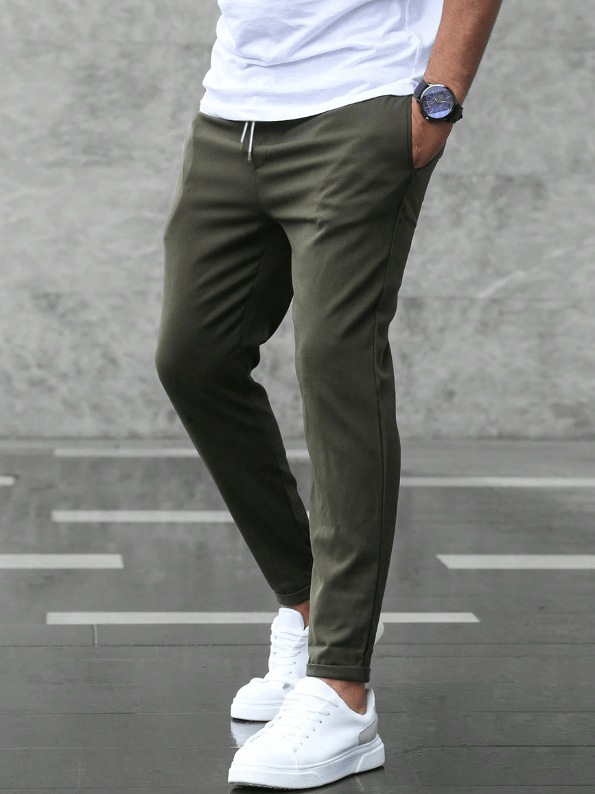 MARTIN™ | Casual Broek met Koordsluiting