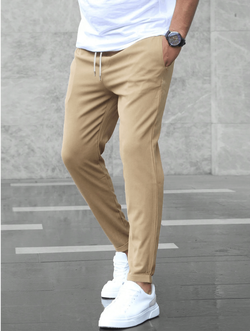 MARTIN™ | Casual Broek met Koordsluiting