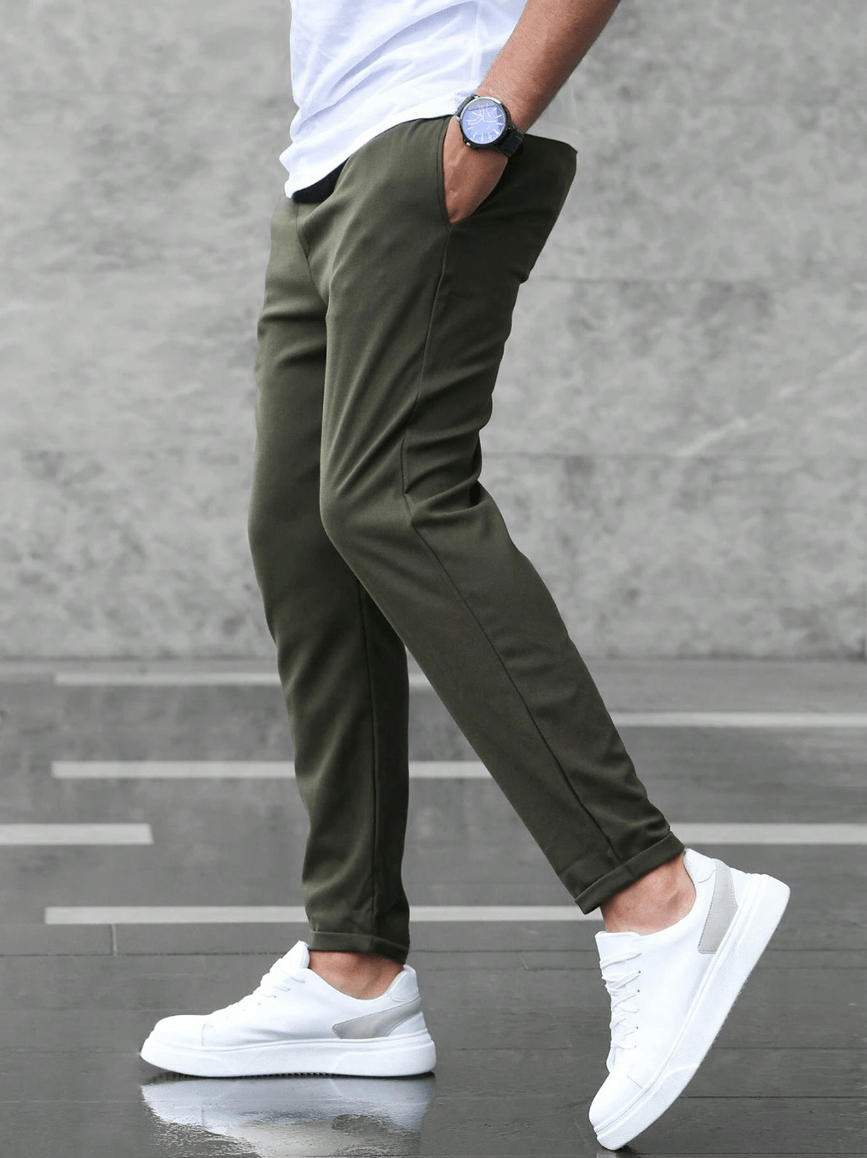 MARTIN™ | Casual Broek met Koordsluiting