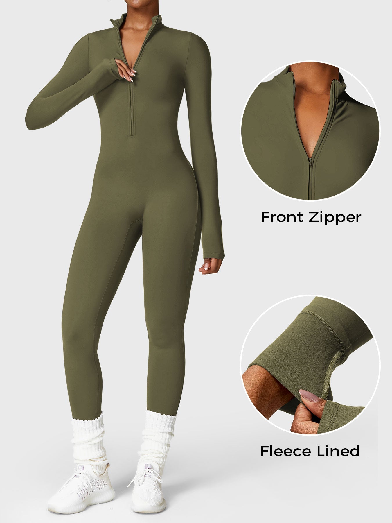 Yeoreo Belle™ | Warme Jumpsuit met Rits