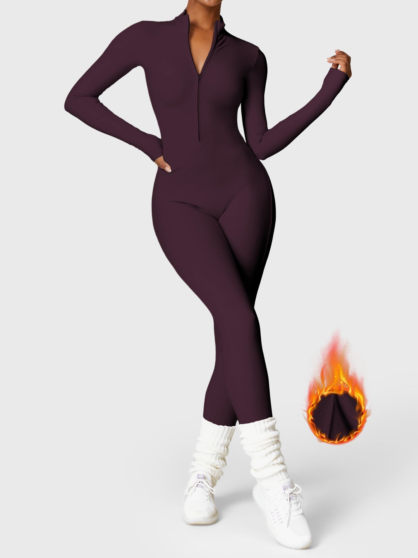 Yeoreo Belle™ | Warme Jumpsuit met Rits