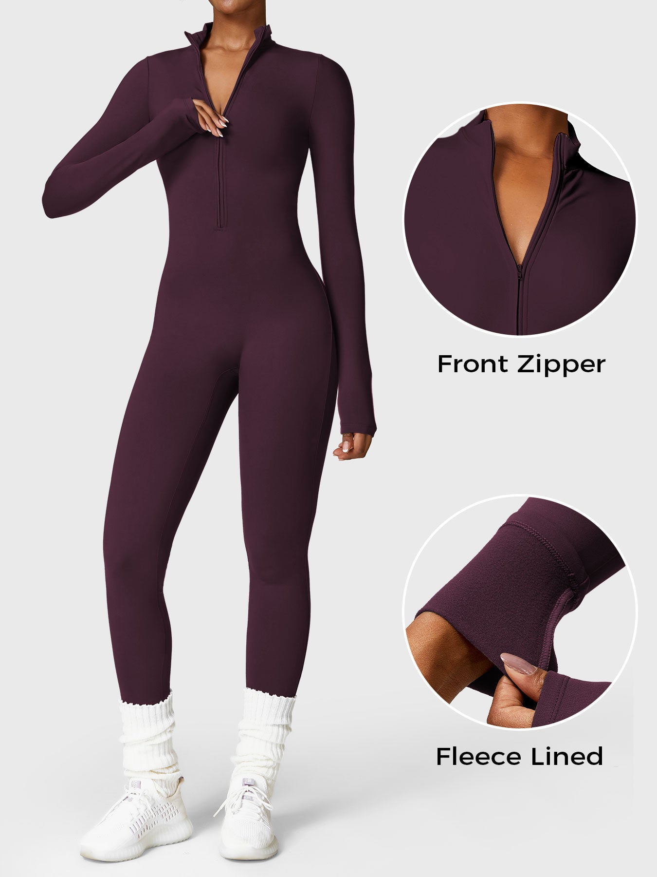 Yeoreo Belle™ | Warme Jumpsuit met Rits