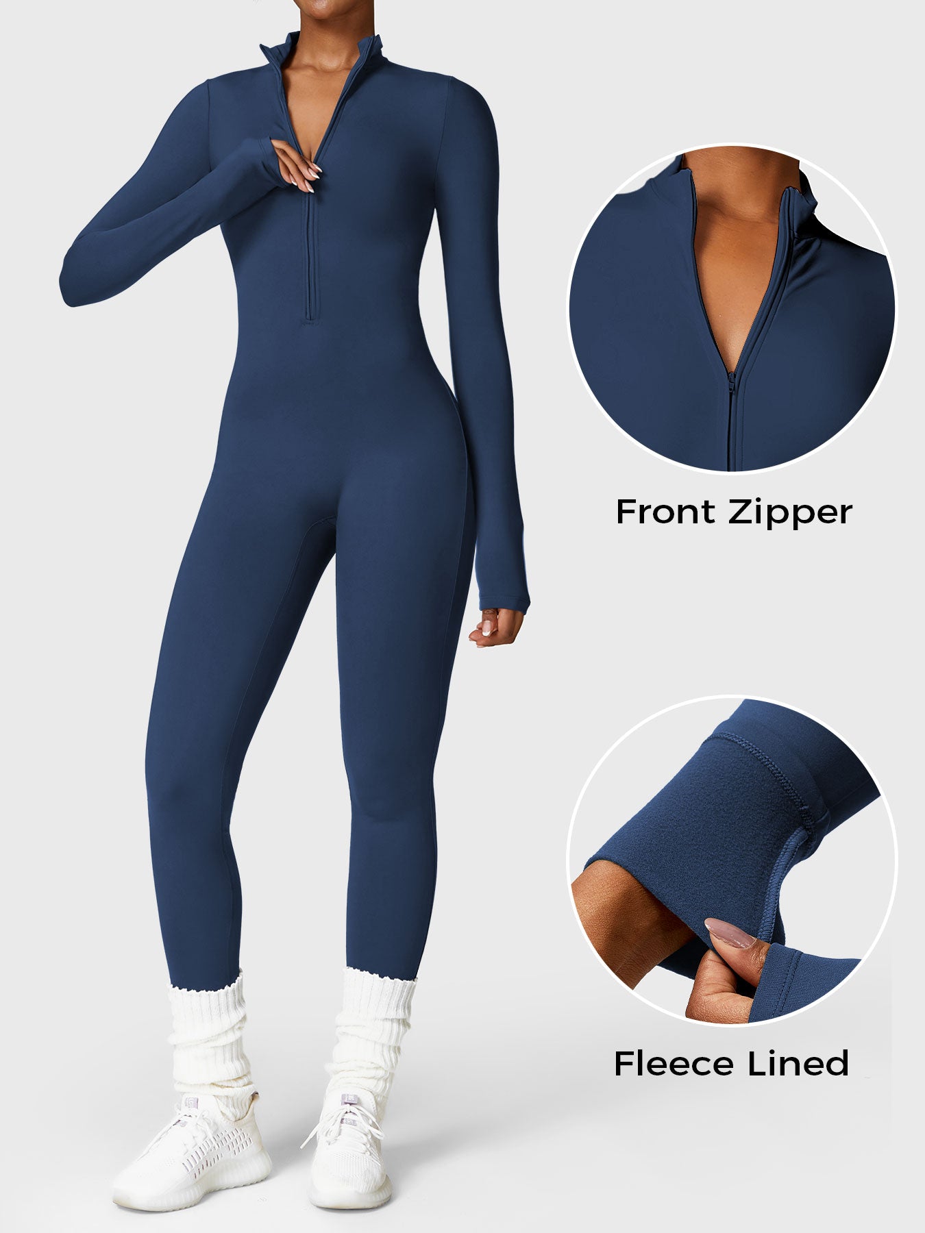 Yeoreo Belle™ | Warme Jumpsuit met Rits