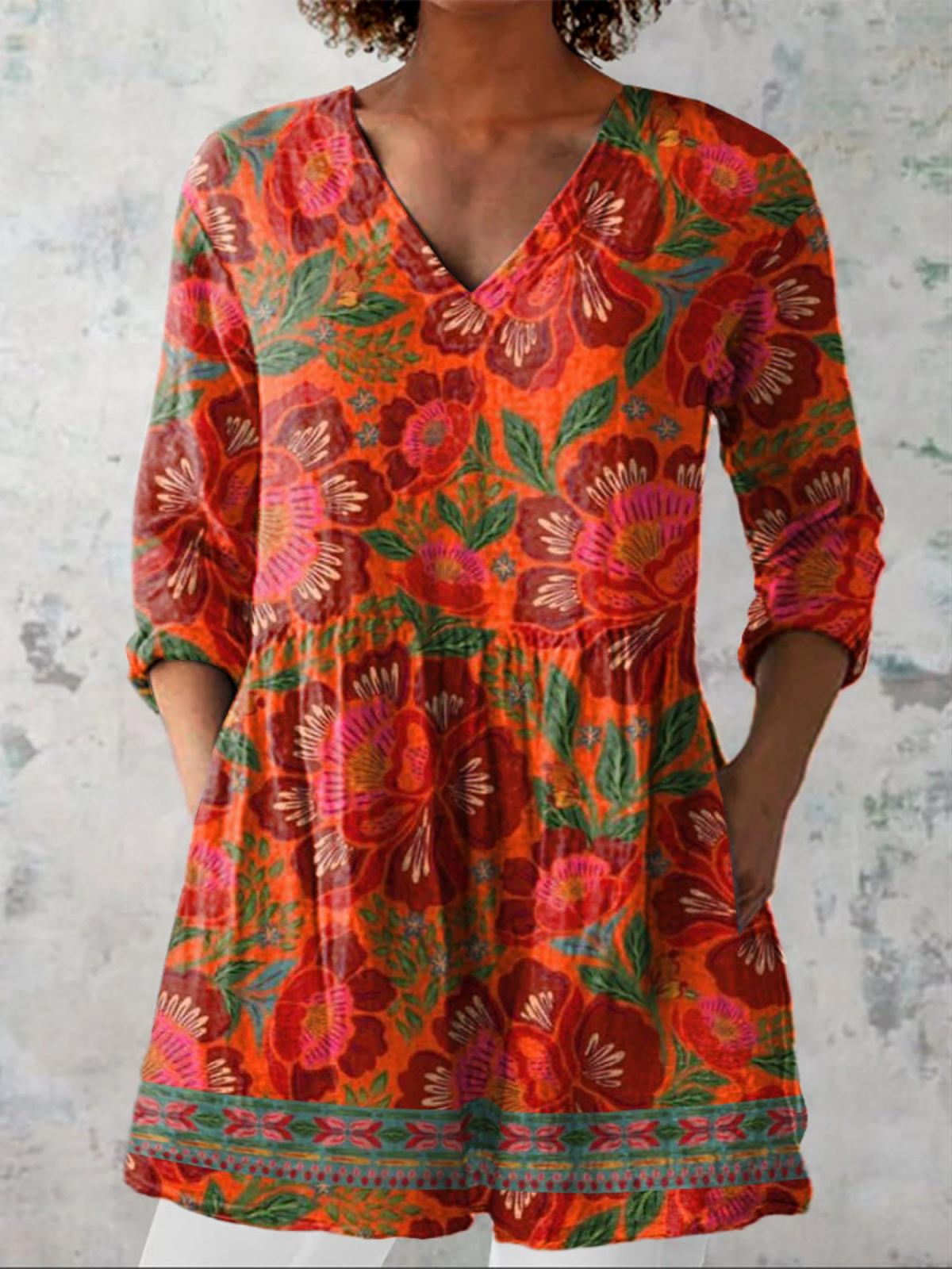 Mathilde | Elegante lange blouses