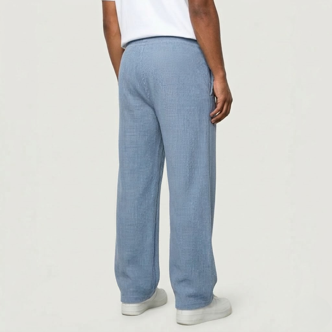 Nino™ | Comfortabele wijde herenbroek met verstelbare taille