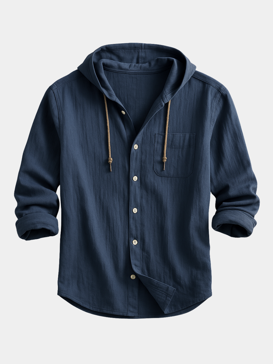 Dumont Lyon™ | Luxe Overhemd met Capuchon