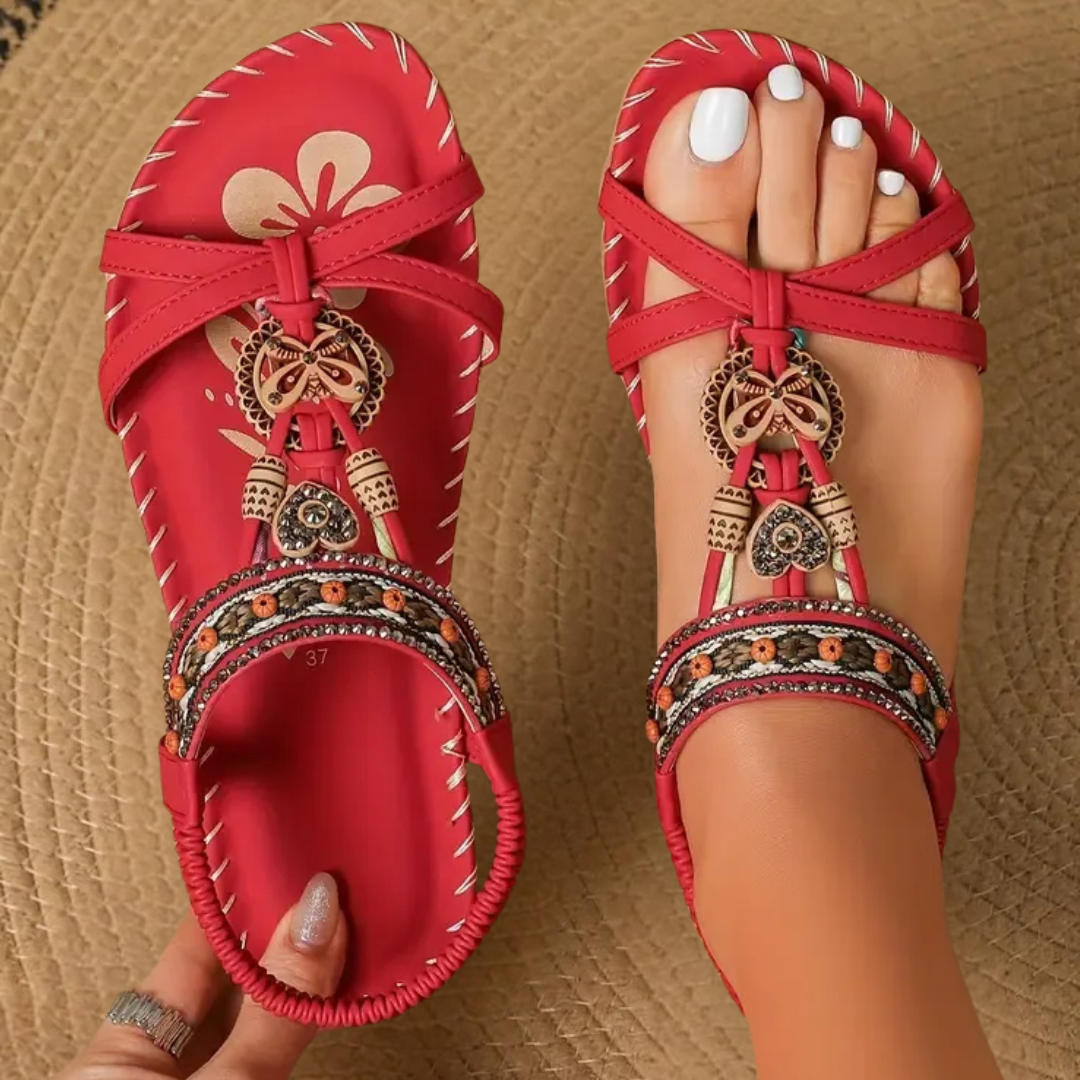 Flora™ | Ibiza sandalen met comfort en elegantie