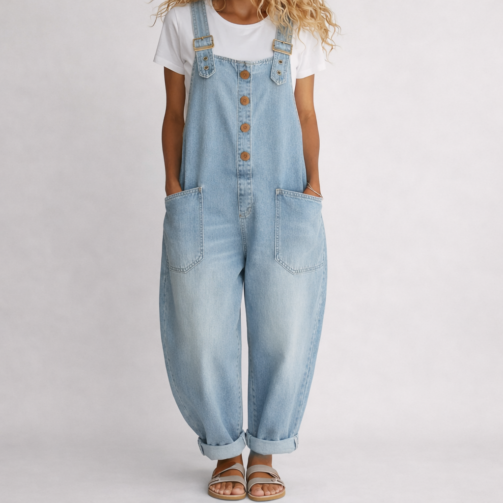 Rocio™ | Casual jeans met verstelbare gesp
