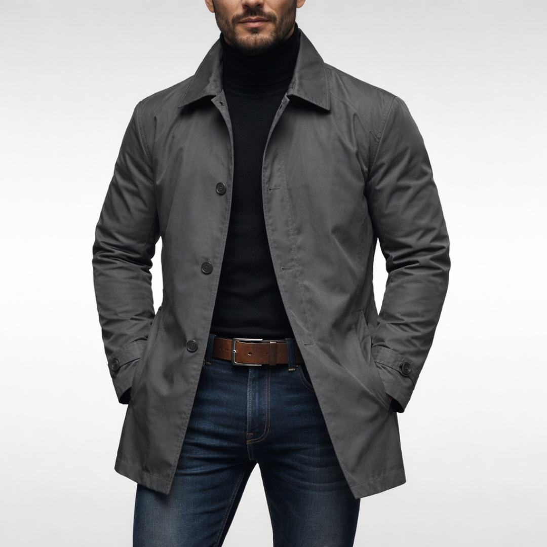 Adrian™ | Stijlvolle herenmantel