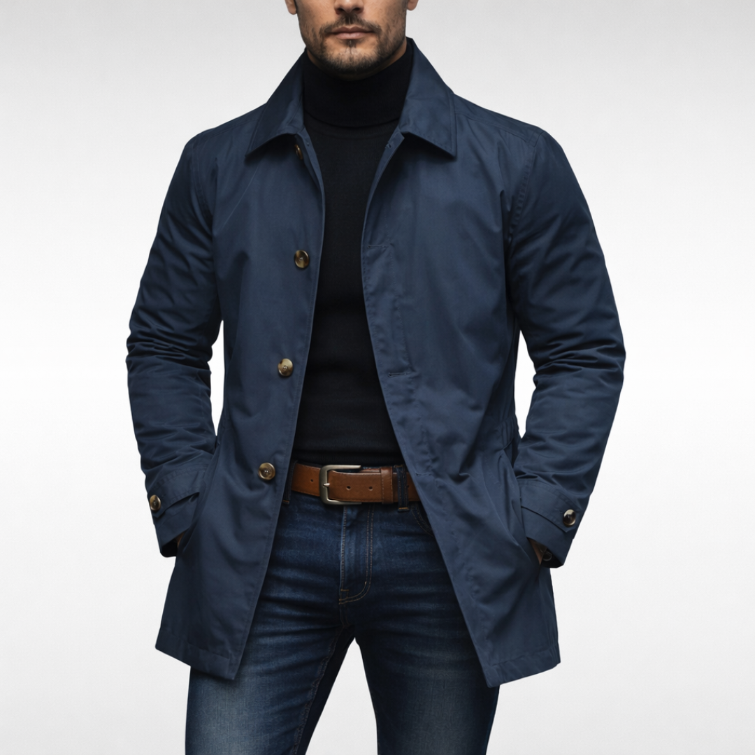 Adrian™ | Stijlvolle herenmantel
