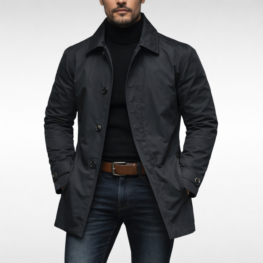 Adrian™ | Stijlvolle herenmantel