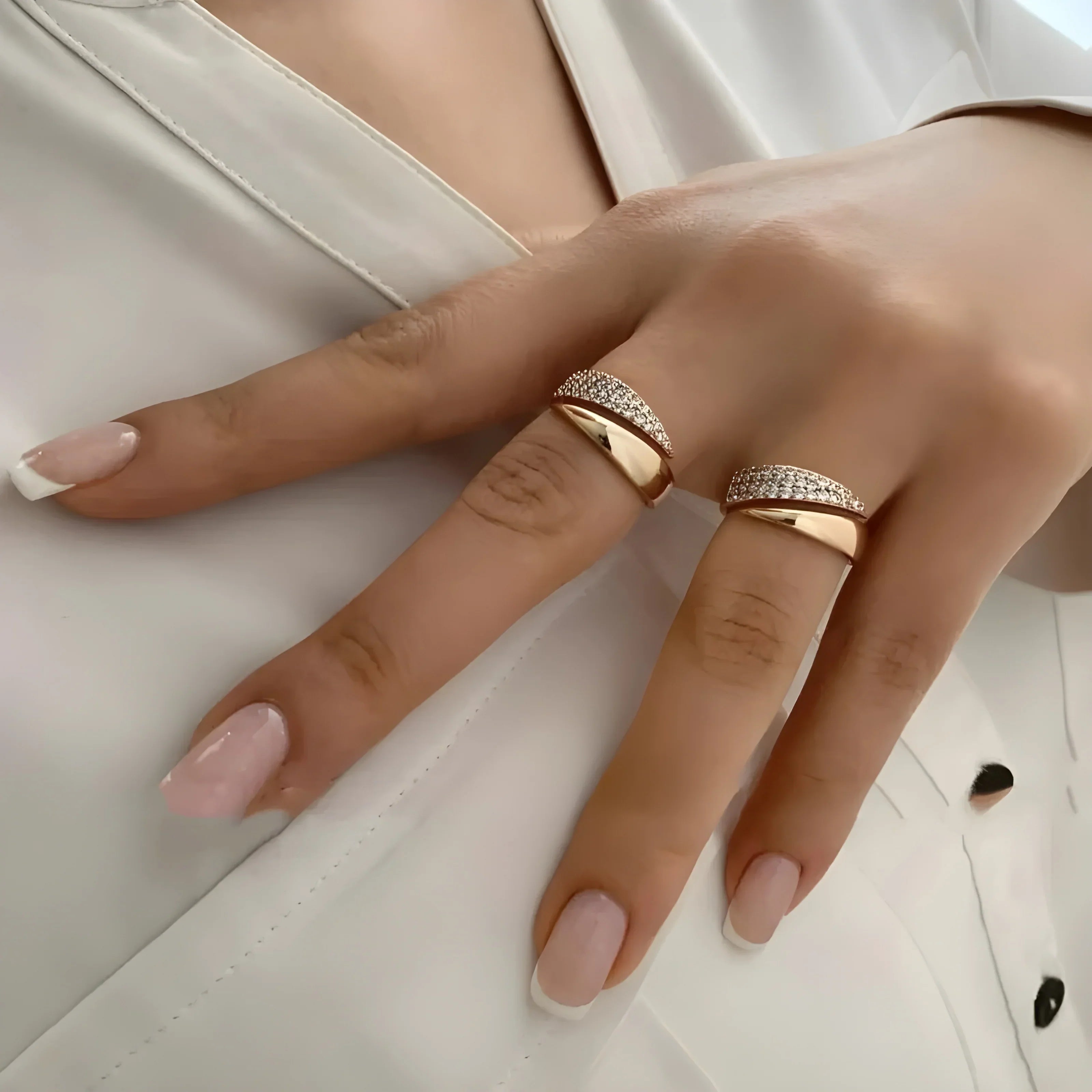 Luna™ | Elegante ring met fonkelstenen (1+1 GRATIS)