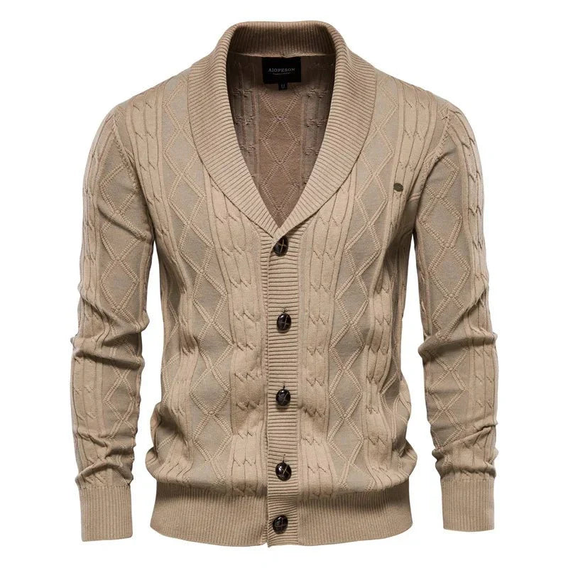 Waldemar™ | Heren cardigan met knoopsluiting