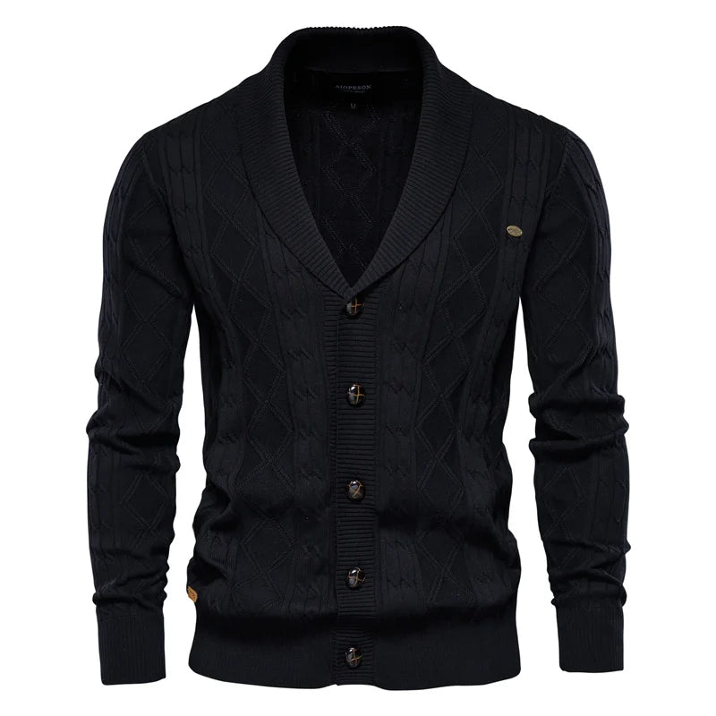 Waldemar™ | Heren cardigan met knoopsluiting