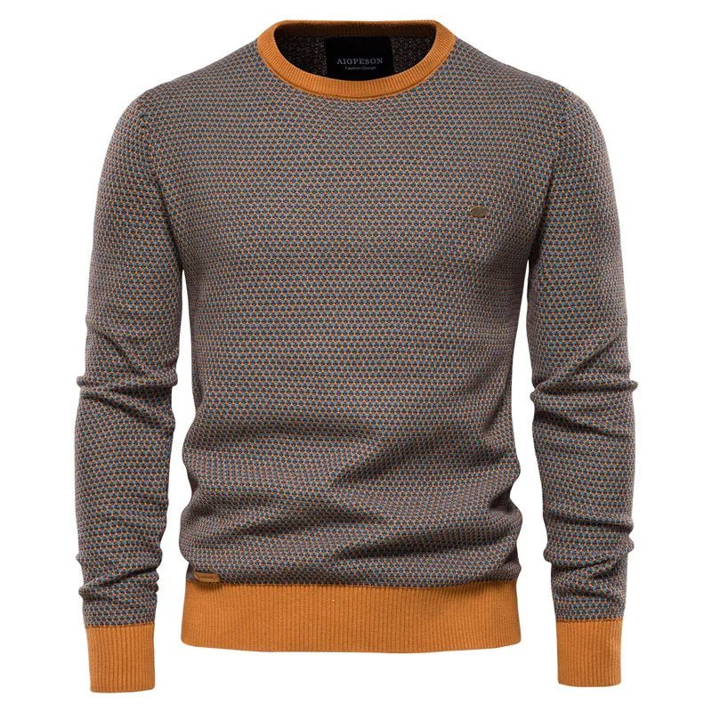 Steinmann™ | Herentrui met ruitpatroon