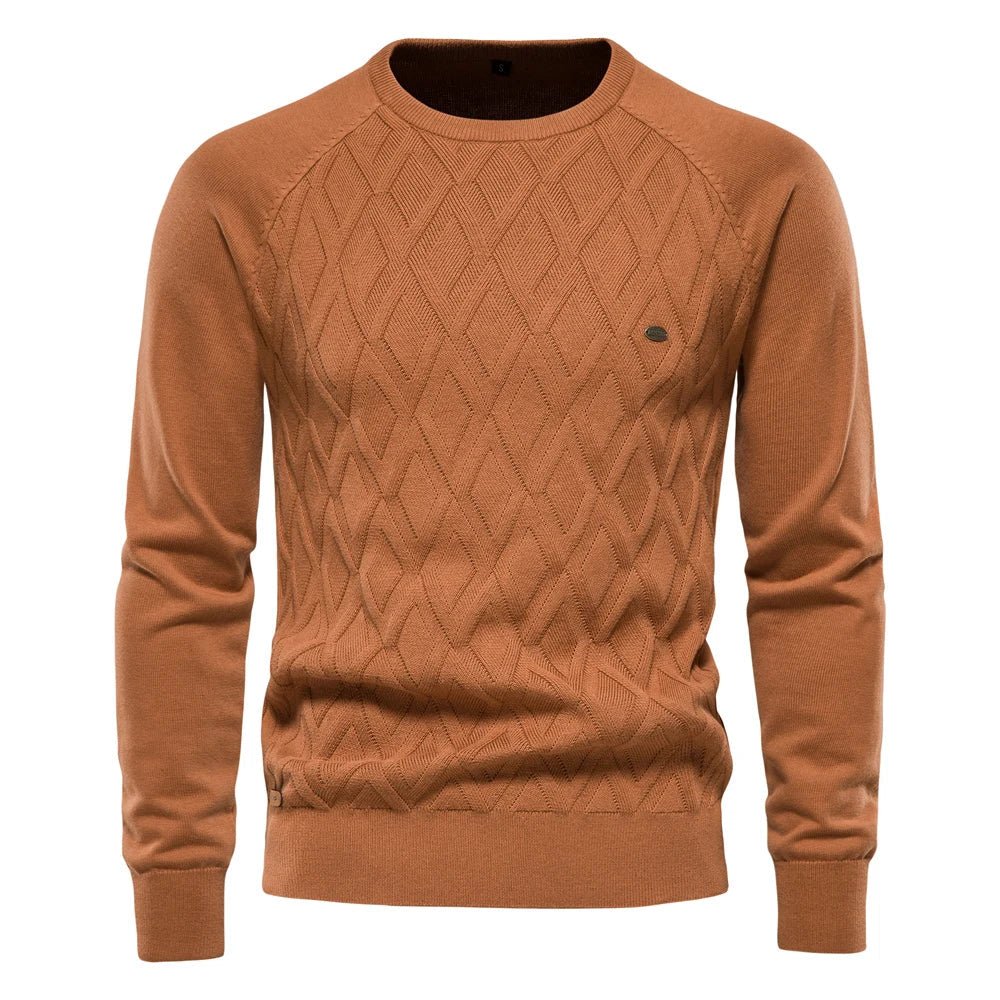 Theodor™ | Herentrui met ruitpatroon