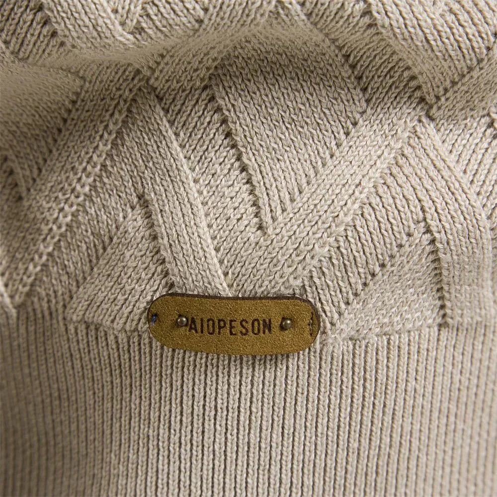 Theodor™ | Herentrui met ruitpatroon