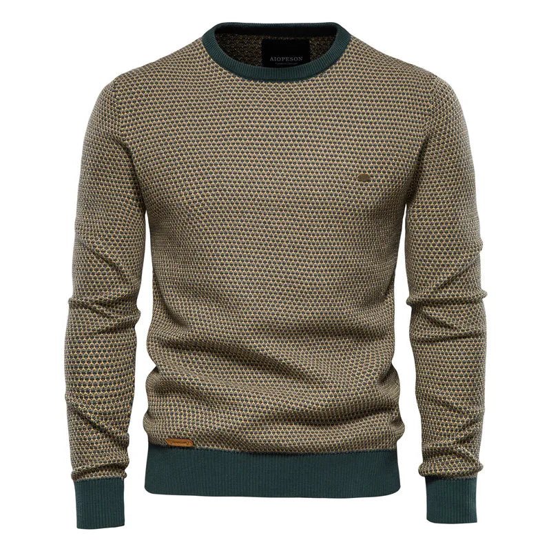 Steinmann™ | Herentrui met ruitpatroon