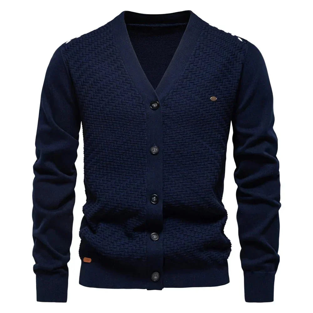 Schneider™ | Warme heren cardigan met V-hals