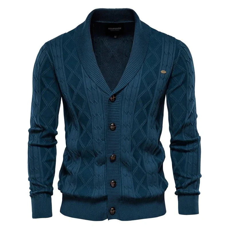 Waldemar™ | Heren cardigan met knoopsluiting