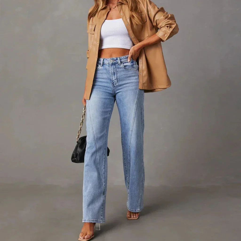 Estra™ | Jeans met Wijde Pijpen