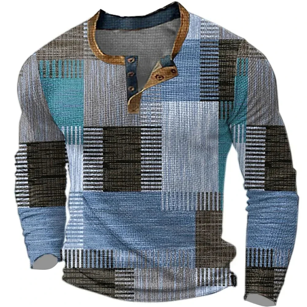 Arvid™ | Kleurrijk heren shirt